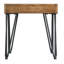 Table de bout en bois massif Hannerose