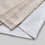 Panneau de fenêtre occultant 2 pièces 100% polyester 2 pièces Mira