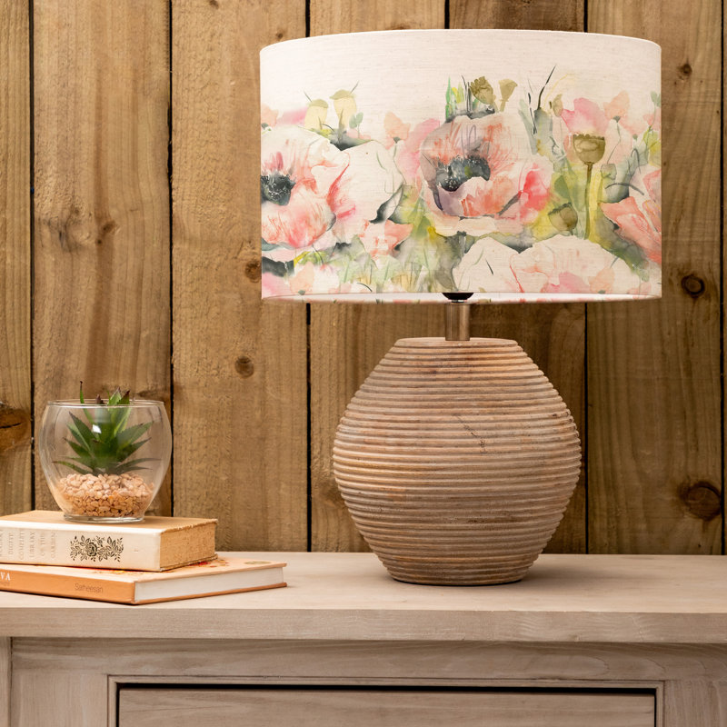 Papavera Solid Wood Table Lamp