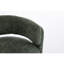 Fauteuil d'appoint confortable, recouvert d'un tissu bouclé contemporain, aux lignes cylindriques harmonieuses et offert en plusieurs coloris. Revêtement en tissu pour fauteuil - Design et confort d'assise.