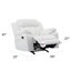 Élégant fauteuil inclinable avec accoudoirs rembourrés-2112946874