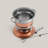 Swissmar Lausanne 11 Piece Fondue Set, Copper