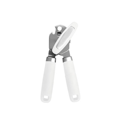 Manual Can Opener, Stainless Steel, Original Design(White)