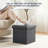 Square Upholstered 15" Inch Storage Ottoman - Set of 2-1894706970