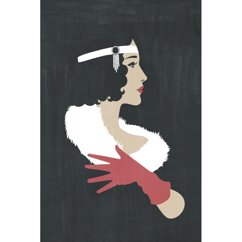 Golden Age Gals I by Grace Popp - Painting Print, 30 cm H x 20 cm W, Wrapped Canvas