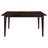 Classic 5PCS Rectangular Dining Set, Wooden Dining Table With 4 High Back Upholstered Dining Chairs