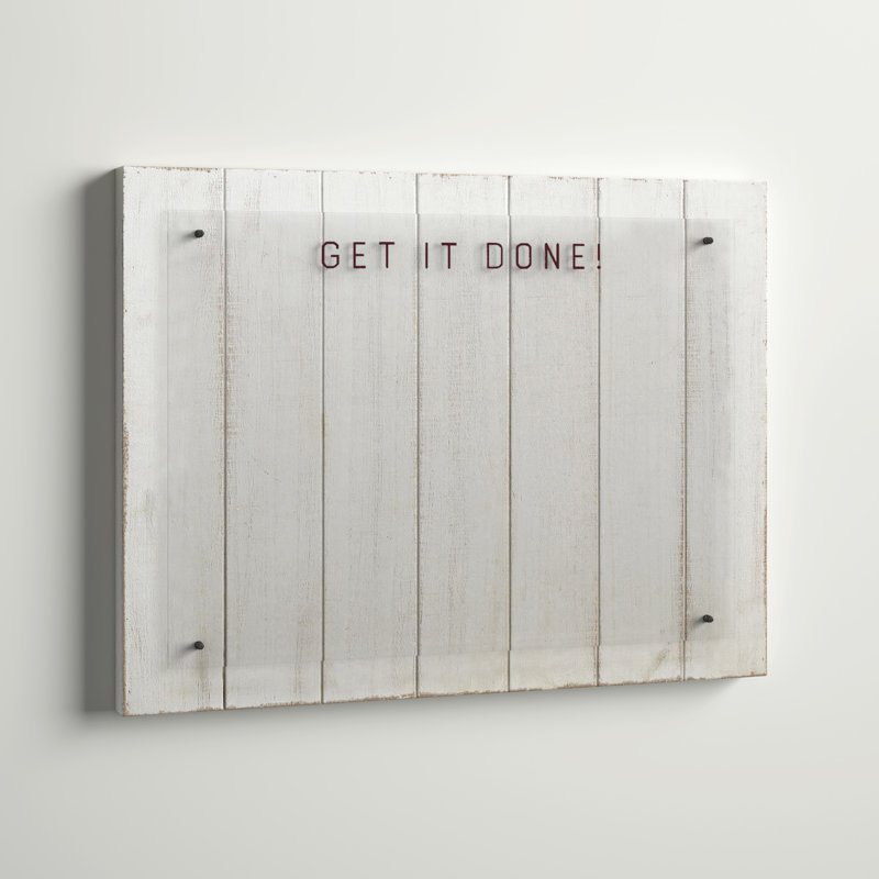 Wood Dry Erase Board