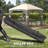 Outsunny 10' x 10' Pop Up Canopy Tent with Netting