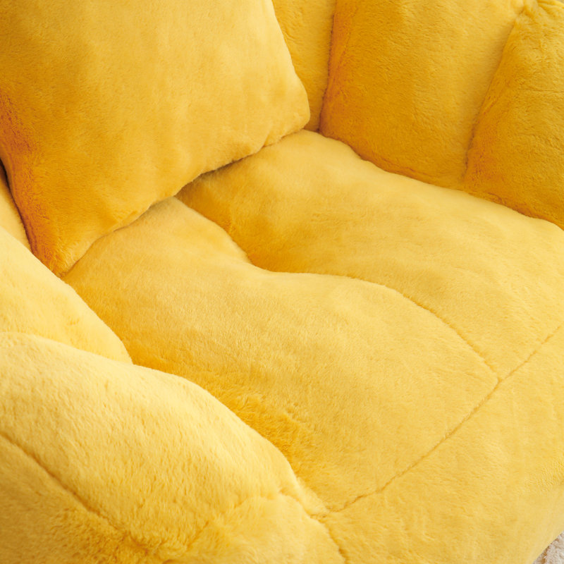 Fauteuil à billes Giant, Jaune