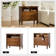 Amberlyn 27.2'' H Traditional  2-Drawer Nightstand with Built-In Outlets and Solid Wood Legs and Open Shelve (Set of 2)