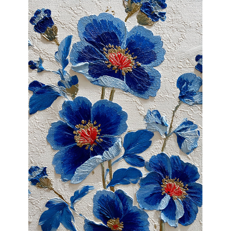 Éclat de fleur de cobalt