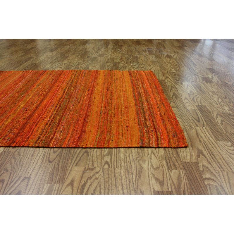 Tapis orange Eideen Horizon, 6 pi x 9 pi