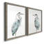 Blue Heron I - ensemble de 2 reproductions d'art sur toile encadrées-595298005-595298004