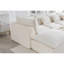 Spacious Velvet Sofas, Antique White Modular Cloud Couch For Modern Living