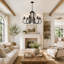 Dirksen 6 - Light Candle Style Chandelier