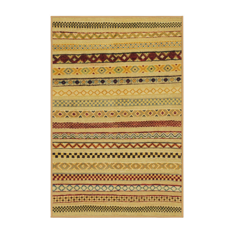 Abstract Indoor Rug, Rectangle 4' x 6'