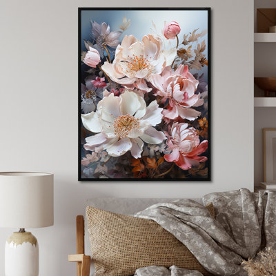 «Japon Pink Lotus Hill», reproduction sur toile