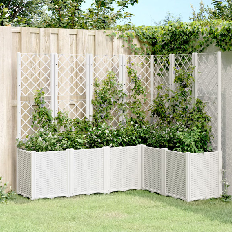 Bubik Planter Box, White