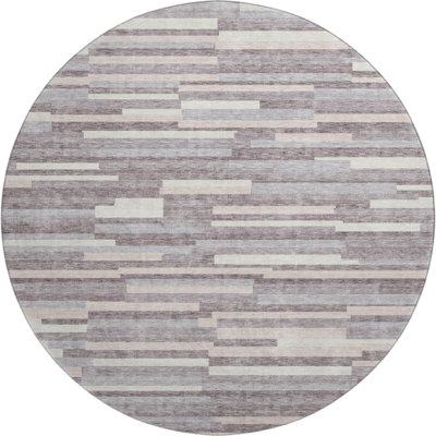 Premium Machine Washable Prisco Lavender Rug
