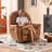 Multi-Functional Faux Leather Single Recliner