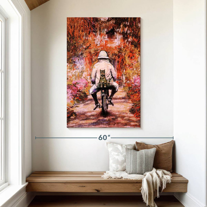 Leisha Monet Cat, 48" H x 32" W