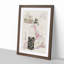 Courtesan Kisegawa of Matsubaya by Eishosai Choki - Picture Frame Painting Print-55510445-55510444
