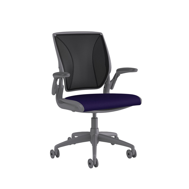Diffrient World Wool Task Chair, Corde/Driftwood, Catena/Black, Gray