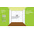 White Poly Tub and Shower Surround with Tan Design Strip and Accessories up to 48Dx96Wx48Dx96H-50138306
