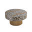 Table basse avec plateau en nacre