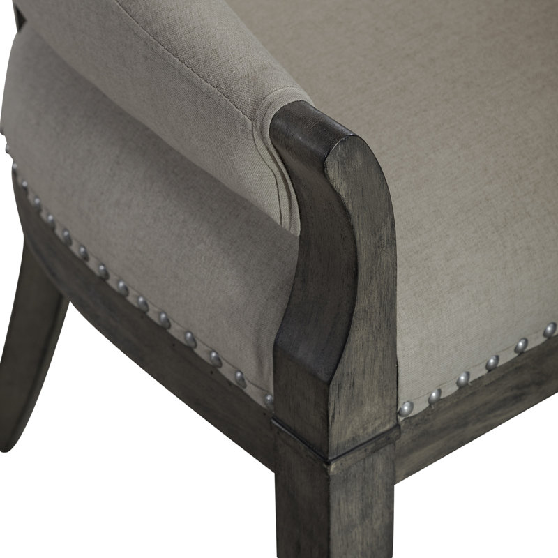 Fauteuil rembourré H 19 po Kaila