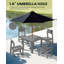 Ensemble repas pour 4 personnes Casundra Square-1742877429