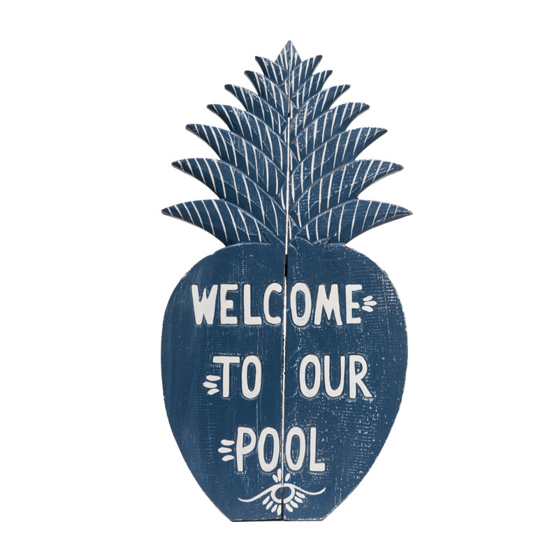 Bartucca, "Welcome to Our Pool" Ananas