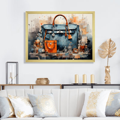 " Minimalim Black Handbag "