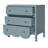 Adamstown Scallop 3 Drawer Dresser, Slate Blue-1542420479