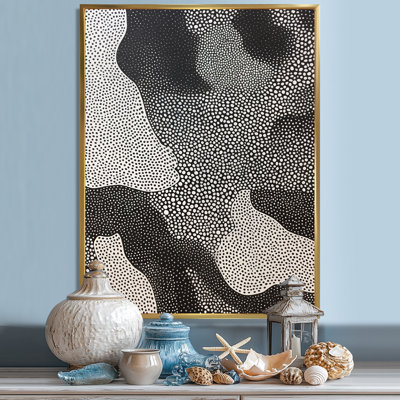 " Gray Abstract Corals VI "
