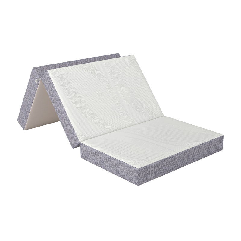  Matelas pliant en mousse viscoélastique CoolSoft, Très grand simple, 6"
