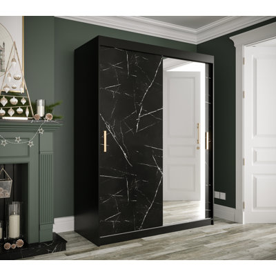Blerata 2 Door Manufactured Wood Wardrobe