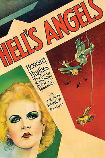 " Hells Angels ", 36" H x 24" W x 1.5" D