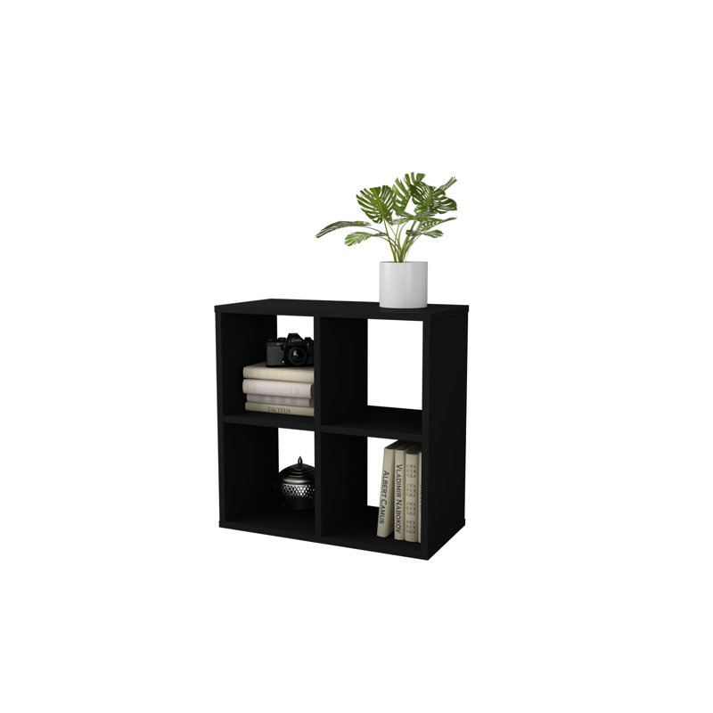 Bibliothèque à cubes H 24 po x l 24 po Gredel, Noir