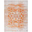 Christa Oriental Orange/Ivory Area Rug-1142009417