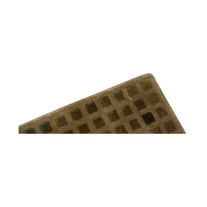 Tapis beige noué à la main de haute qualité