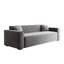 Structure de contreplaqué de tissu d'ameublement en velours côtelé de canapé modulaire moderne 1pc-123000577