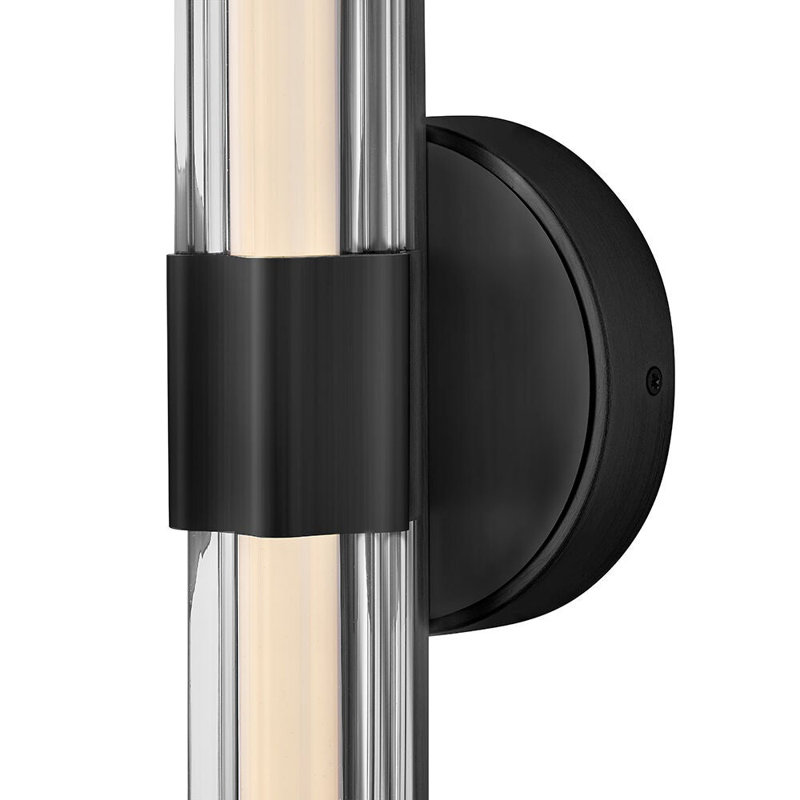 Hinkley Georgette Bathroom Vanity Light, Black