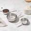 Le Creuset Stainless Steel Batch Baking Measuring Cups - Set of 4