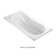 Reflection 5 Drop In Soaker Tub - Matte