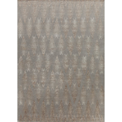 Contemporary Chevron Area Rug