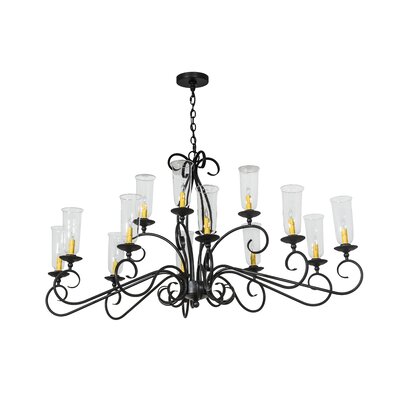 Wallis 14 - Light Unique / Statement Classic / Traditional Chandelier -  2nd Ave Lighting, 115163.081U.BF