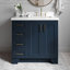 ARIEL TAYLOR 37 IN LEFT OFFSET RECTANGLE SINK VANITY-448757063-414248930-414248929