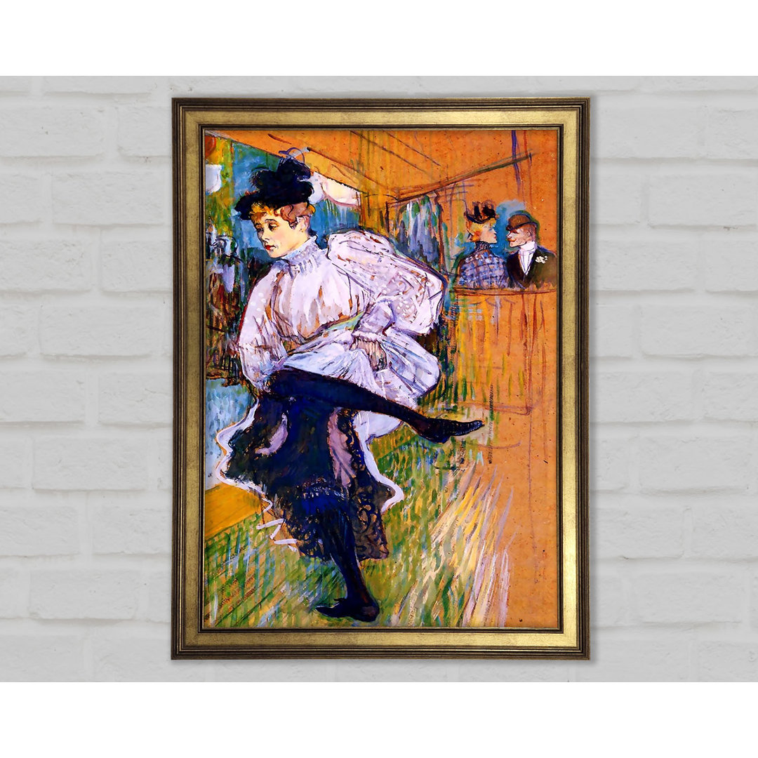 BGUC5972 von Toulouse Lautrec - Einzelner Bilderrahmen Kunstdrucke