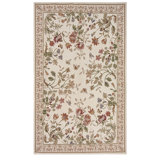 Wool Floral Area Rug